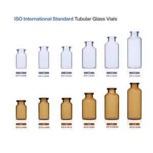 2ml 3ml 5ml 6ml 10ml 15ml 20ml 30ml Clear Flint Amber Borosilicate USP Type I Tube Tubular Glass Vials Injection Bottle Sterilized Sterile Sterilization