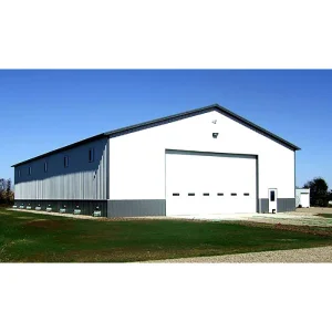 Industrial Prefabricated Galvanized Metal Frame Steel Structure Warehouse