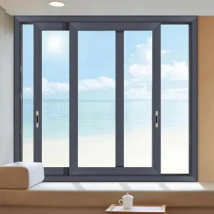 Ventana corrediza de aluminio a prueba de huracanes