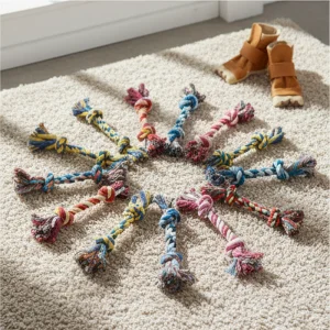 Pet Product Pet Dental Chew Toy for Tooth Cleaning and Playtime Fun