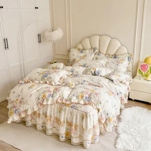 Gauze Cotton Bed Skirt