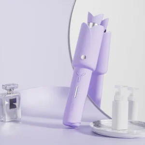 Portable Temperature-Controlled Wireless Curling Iron