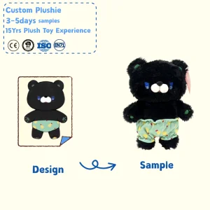 Plushie Custom Design Custom Plush Bear Interactive Plush Toys Oem Plush Toy