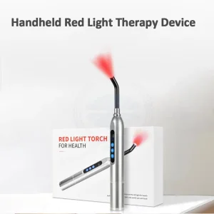 Portable LED Red Light Therapy Device Handheld Red Light Therapy Oral Infrared Physiotherapy Device