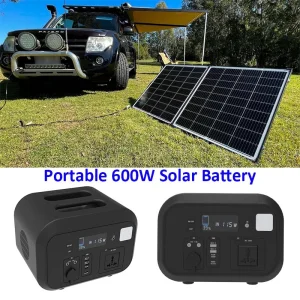 Folding Solar Panel Station