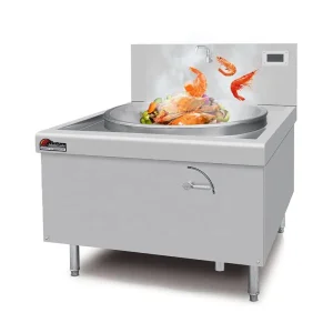 Large Electric Induction Wok Range 25kw 380V 3pH