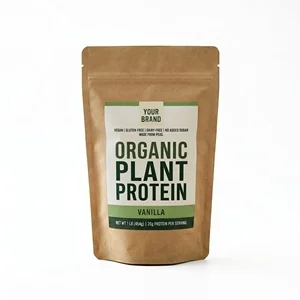 Bagged Organic Plant Based Protein Powder
