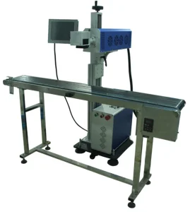 Cable Marker 20w 30w Laser Wire Printing Machine 50w Flying Fiber Laser Marking Machine for PVC Pipe
