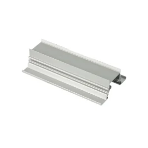 Custom Powder Coated Movable Sound Insulation Rail Wall Aluminum Extrusion Track Profile