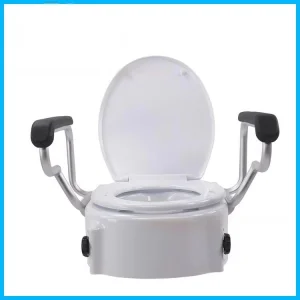 Toilet Bowl Booster Cover Elevated Commode Raised Toilet Seat Bathroom Safety Equipment