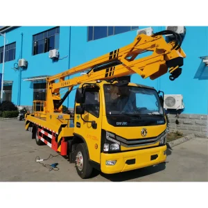 Factory Sales 18m Dongfeng Insulated Folding-Arm Aerial Work Truck for Road Power Maintenance