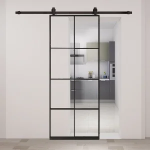 Glass Barn Door Localized