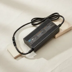 Carregador à Prova d'Água de Alta Potência 1200W IP34 para Carrinhos de Golfe, Triciclos Elétricos e Frotas de Entrega