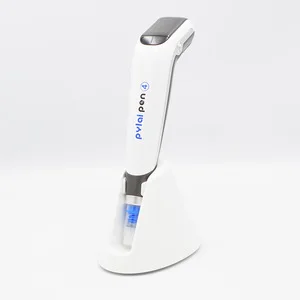 Latest Electric Microneedle Scar Removal Acne Elimination Shrink Pores 16pin Derma Roller for Home Use Hand Held