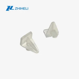 Cabinet Furniture Accessories Plastic Hidden Connectors Wardrobe Shelf Support with Pins for Bedroom Apartment