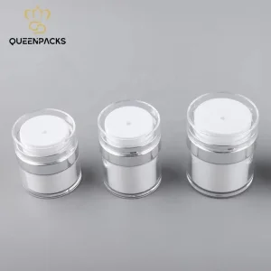 High Quality 30g Airless Pump Cosmetic Facial Care Cream Jar