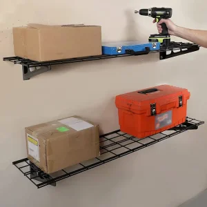 Jh-Mech Storage Floating Easy Installation Wall Mounted Garage Wall Shelf