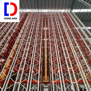 DONGJIAN Multi Level Rack ASRS Warehouse Robot Storage Retrieval Picking System Asrs Racking System