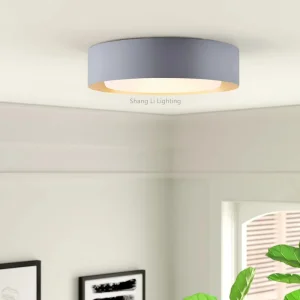 Bedroom Ceiling Lamp Japanese Wood Grain