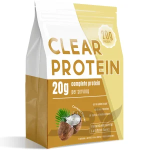 JBY Private Label Clear Protein Powder Coconut Flavor 20g Protein Grass-Fed Free Sugar Clear Whey Isolate Protein Powder