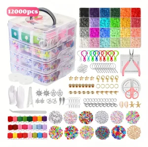 DIY 3 Layers Jewelry Box Beads Kit