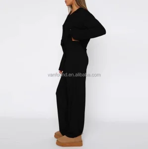 Custom Soft Lounge Pajamas Set