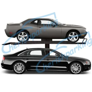 CE Certification Hydraulic Car Stacker with 1 Post Parking Lift