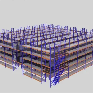 Steel Mezzanine Racking for Industrial Warehouse Storage Racking