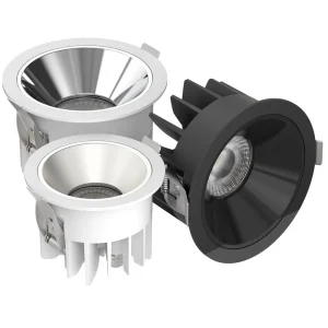 10W Modern Design Recessed LED Downlight IP65 Waterproof Aluminum Housing High Brightness Anti-Glare LED Ceiling Light Indoor