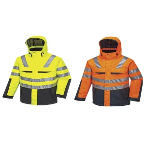 Ropa de seguridad de la chaqueta reflectante industrial uniforme de trabajo personalizada Alta visibilidad Ropa de trabajo