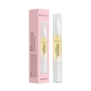 OEM Organic Nail Growth Oil for Strength Moisture Nail Care Blend Pen With Jojoba Argan Coconut Nourishing Oils Oil for Cuticle