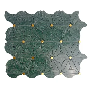 Metal Mix Stone Mosaic