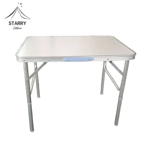 Outdoor Folding Table Beech Wood Portable Camping 120cm
