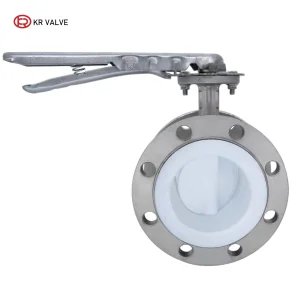 PTFE Lined Butterfly Valve