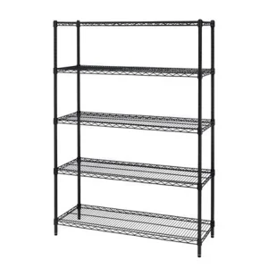 NSF Approved 5 Tier Stainless Steel Wire Shelf