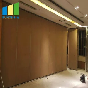Philippines Hotel Acoustic Movable Partition Walls Ballroom Soundproof Operable Walls