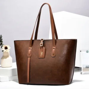 Bolso tote de cuero PU