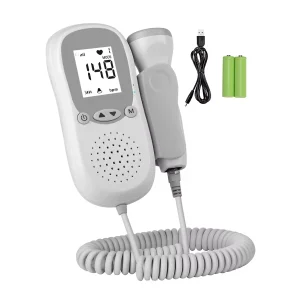 Digital Fetal Doppler Clinical Natural Fetal Doppler Baby Heartbeat Monitor New Design