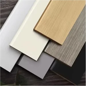 Modern White Primed Waterproof Wooden Baseboard Factory Price