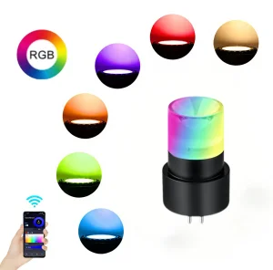 LED Bulb Dimmable 3W Gu4 Bulbs Rgbcw Color Changing Soft Warm White