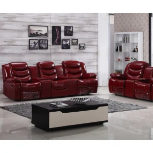 Recliner Set Modern Home Theatre Corner Sleeper Lounge Chair Leather Message Sofa