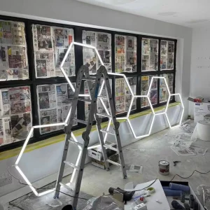 Hexagonal Led Ceiling