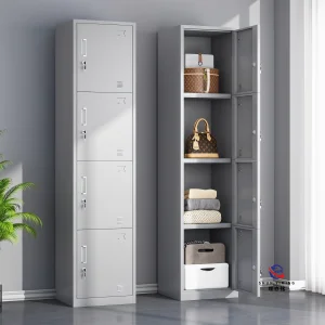 Knock-down Freight-Saving Steel Wardrobe for B2B Importers in Vancouver