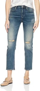 Calças jeans skinny femininas ajustadas