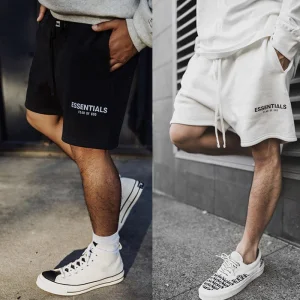 Custom Streetwear Manufacturer Men's Graphic Print Cotton Loose Fit Cargo Shorts with Pockets Summer Beach Shorts