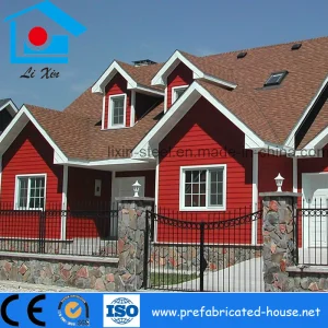 Customized Luxury Prefabricated House Light Steel Structure Prefab Villa