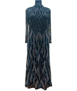 Attractive Ladies Evening Dresses-Unique Multicolor Beaded Crystal Embroidery Sequined Floor-Length Sexy Square Collar Sweep
