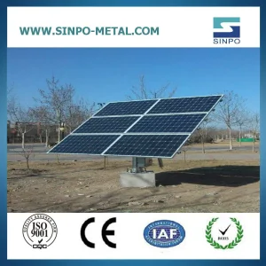 Hot Sale Manufacturer Customize Aluminum Bracket for Ground Mount Solar Tracking System