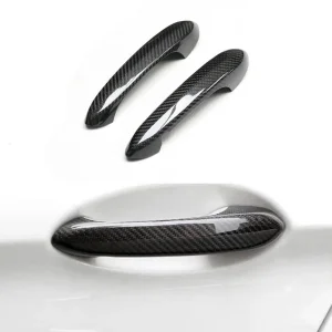 2021-2023 Car Handle Accessories Suitable for BMW 4 Series Modified Dry Carbon Fiber Exterior Door Handles