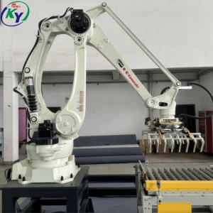 Stacking Automatic Industrial Palletizing Robot Palletizer with Customized Gripper/3D Vision/User Friendly/Easy Programming/High Payload/Worldwide Support.